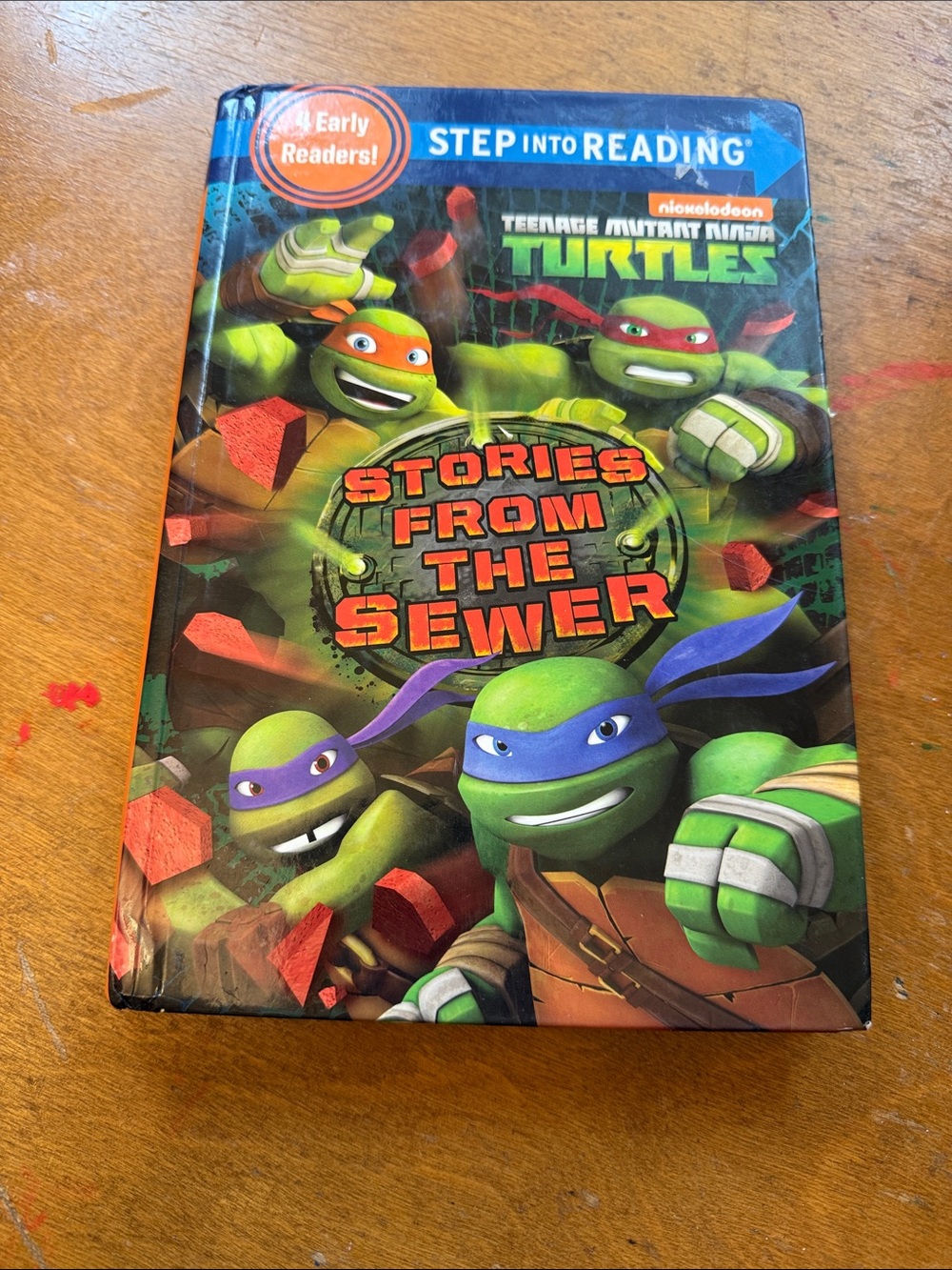 Nickelodeon Teenage Mutant Ninja Turtles Book – Green, Blue, Purple, Red